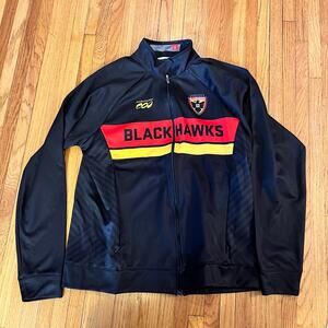 Podium Wear Jacket Adult Large Saint Paul Blackhawks Soccer Track Mens